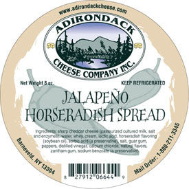 Adirondack Jalapeno Horseradish Spread 4 or 8 Pack
